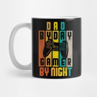 Dad By Day Gamer By Night . Father's Day Gift Mug